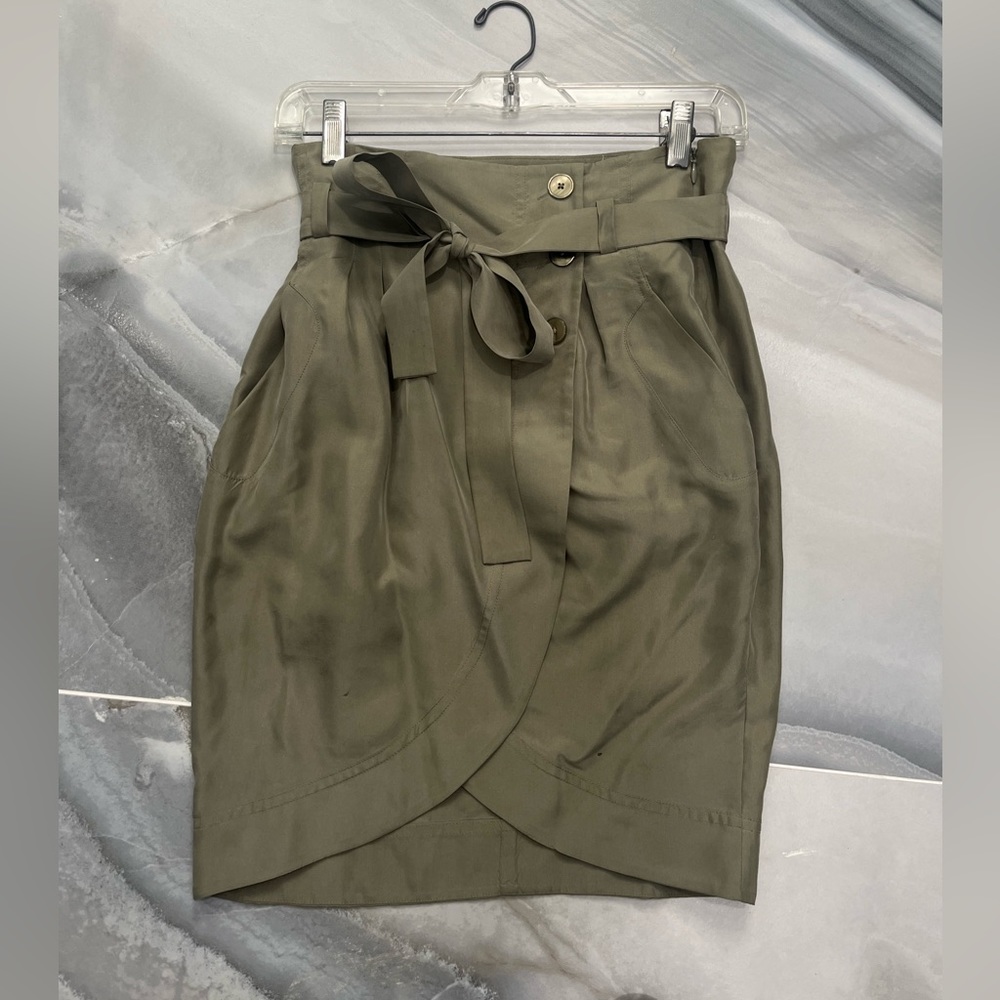 7 for all man kind silk skirt